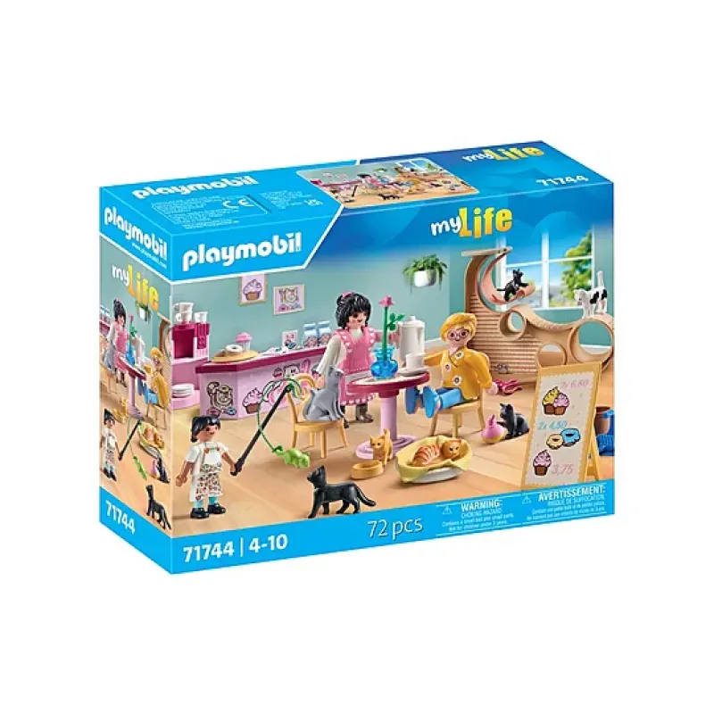 Playmobil My Life - Καφετέρια Με Γάτες 71744