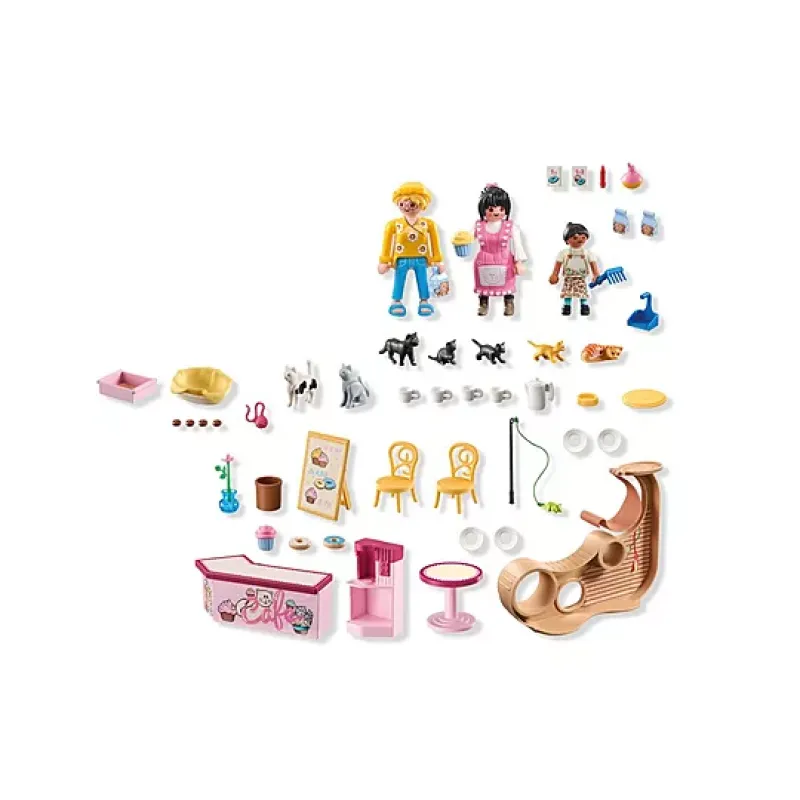 Playmobil My Life - Καφετέρια Με Γάτες 71744