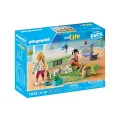 Playmobil My Life - Starter Pack, Παίζοντας Με Τα Κουνελάκια 71753