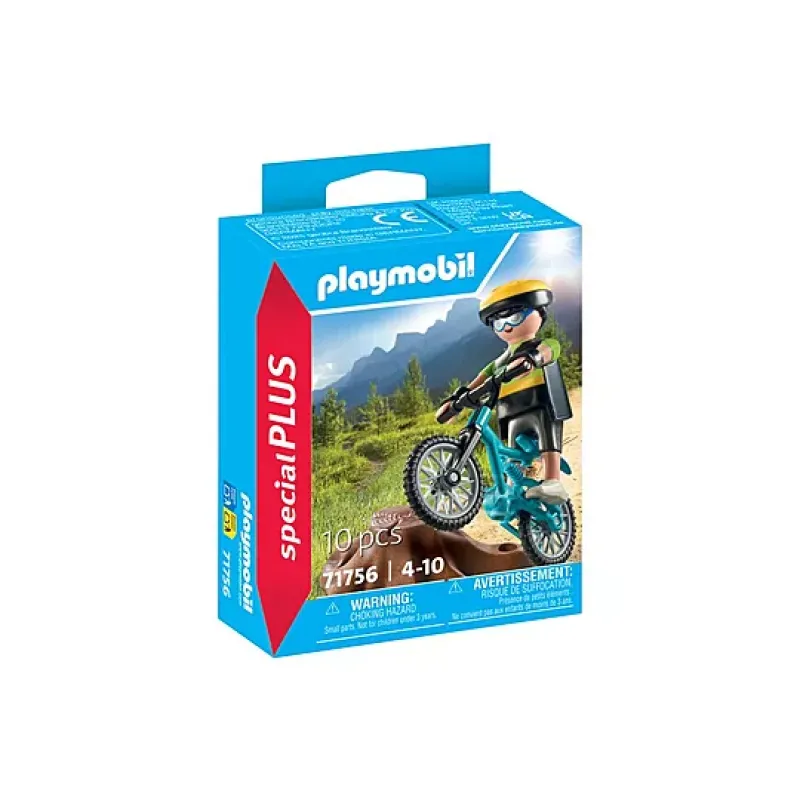 Playmobil Special Plus - Ποδηλάτης Με Mountain Bike 71756