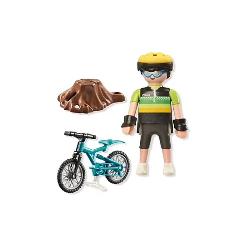 Playmobil Special Plus - Ποδηλάτης Με Mountain Bike 71756