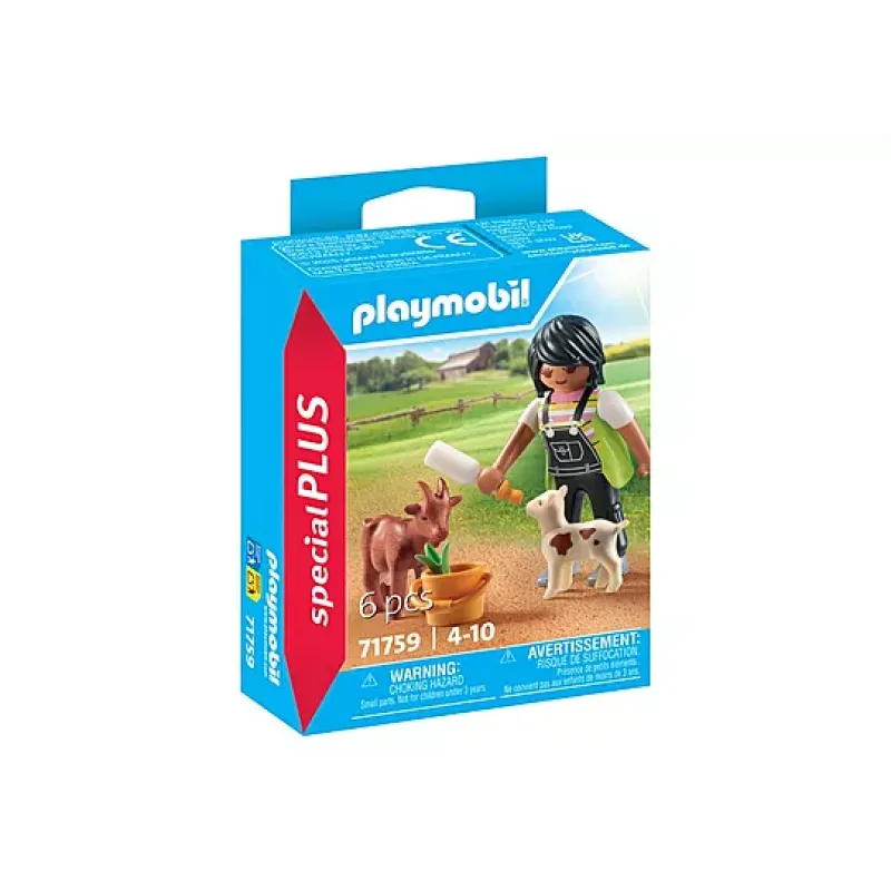 Playmobil Special Plus - Γυναίκα Με Κατσικάκια 71759