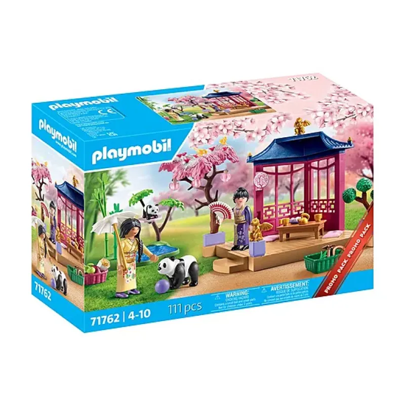 Playmobil My Life - Ασιατικός Κήπος Με Κιόσκι Και Πάντα 71762