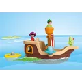 Playmobil Junior Aqua, Disney, Ο Πίτερ Παν Και Το Πειρατικό Πλοίο Του Κάπτεν Χουκ 71769