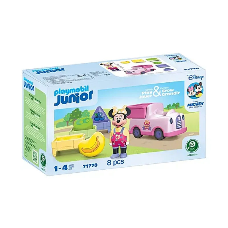 Playmobil Junior & Disney - Η Μίνι Μάους Και Το Φορτηγό Με Φρούτα 71770