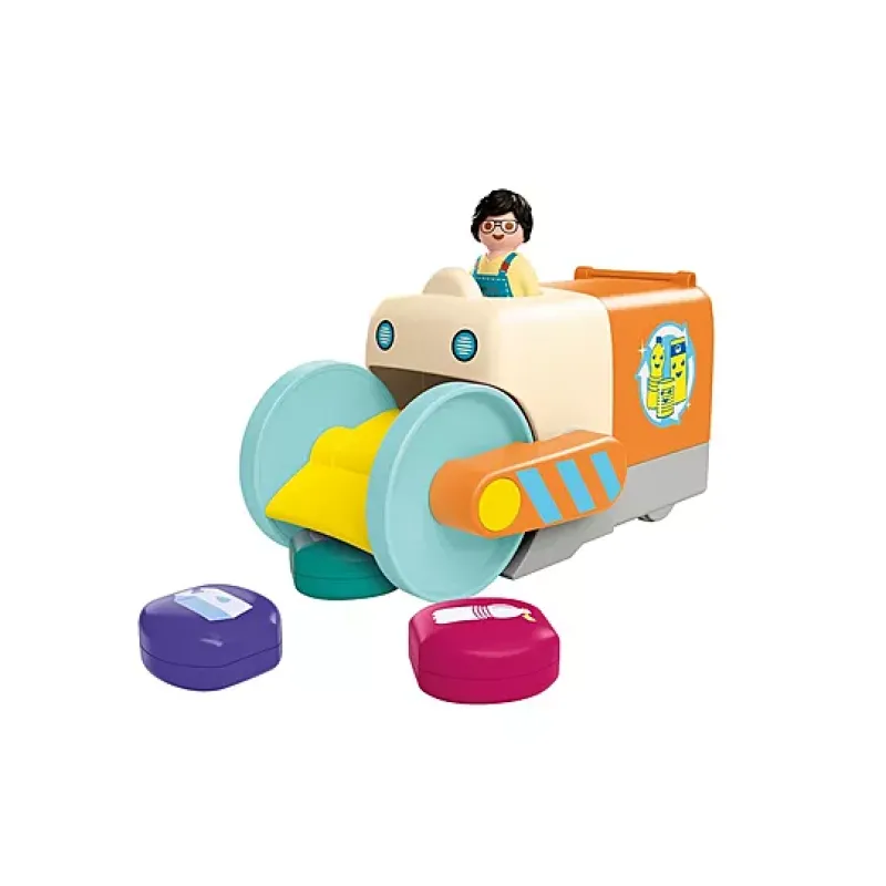 Playmobil Junior -  Απορριμματοφόρο Όχημα 71774