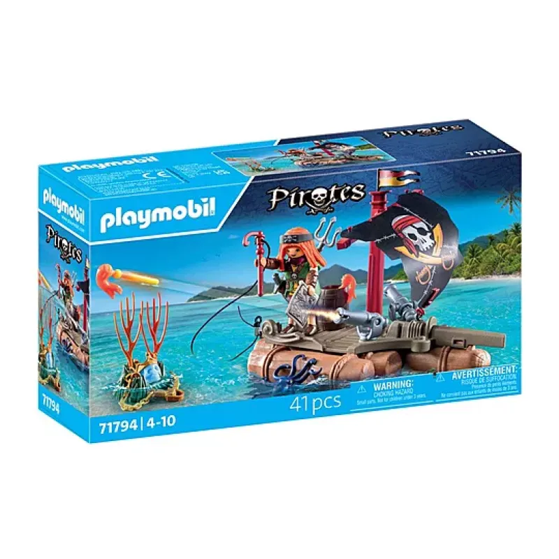 Playmobil Pirates - Πειρατική Σχεδία Με Κανόνια 71794