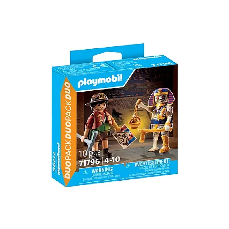 Playmobil Duo Pack - Κυνηγός Θησαυρού Και Μούμια 71796