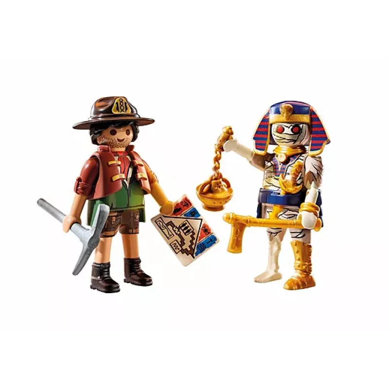 Playmobil Duo Pack - Κυνηγός Θησαυρού Και Μούμια 71796