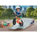 Playmobil City Life - My Life, Αγόρι Με Skateboard Και Ποδήλατο 71798