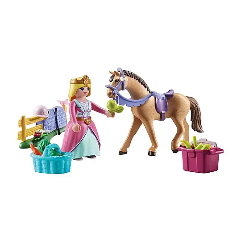 Playmobil Princess Magic - Starter Pack, Πριγκίπισσα Με Άλογο Ιππασίας 71801