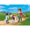 Playmobil Duo Pack - Αγρότισσα Και Παιδάκι Με Μοσχαράκι 71803