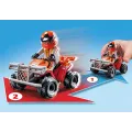 Playmobil Action Heroes - Ακροβατικά Με Γουρούνα Και Μηχανή 71808