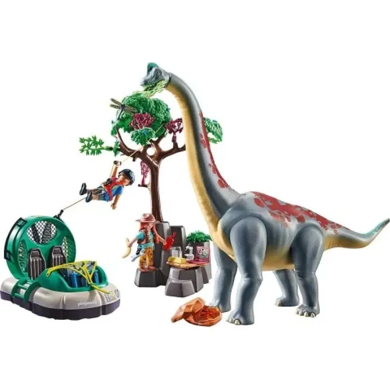 Playmobil Dinos - Βραχιόσαυρος Και Χόβερκραφτ 71819