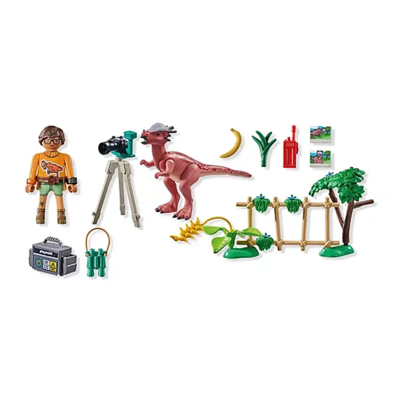 Playmobil Dinos - Παλαιοντολόγος Και Στυγιμολώχ 71822