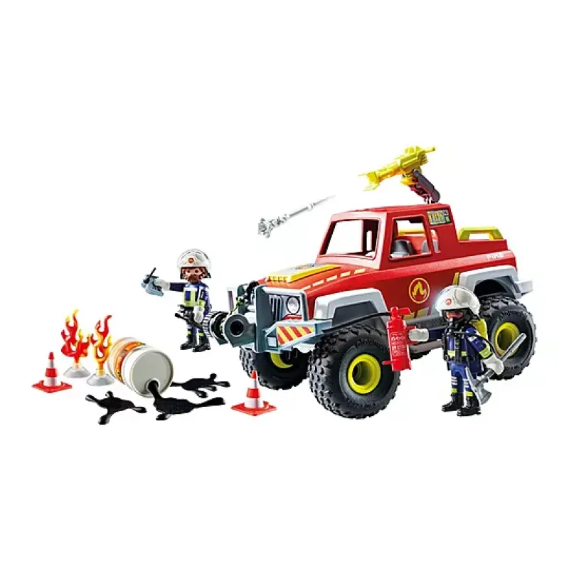 Playmobil Action Heroes - Πυροσβεστικό Όχημα 4x4 71824