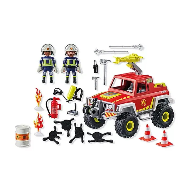 Playmobil City Action - Πυροσβεστικό Όχημα 4x4 71824