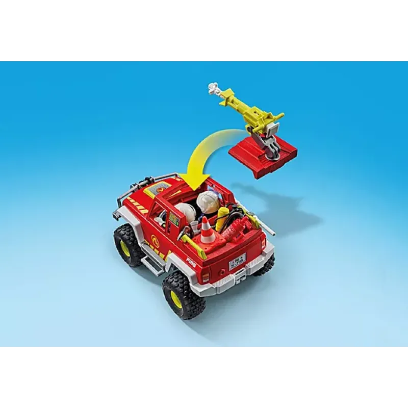 Playmobil Action Heroes - Πυροσβεστικό Όχημα 4x4 71824