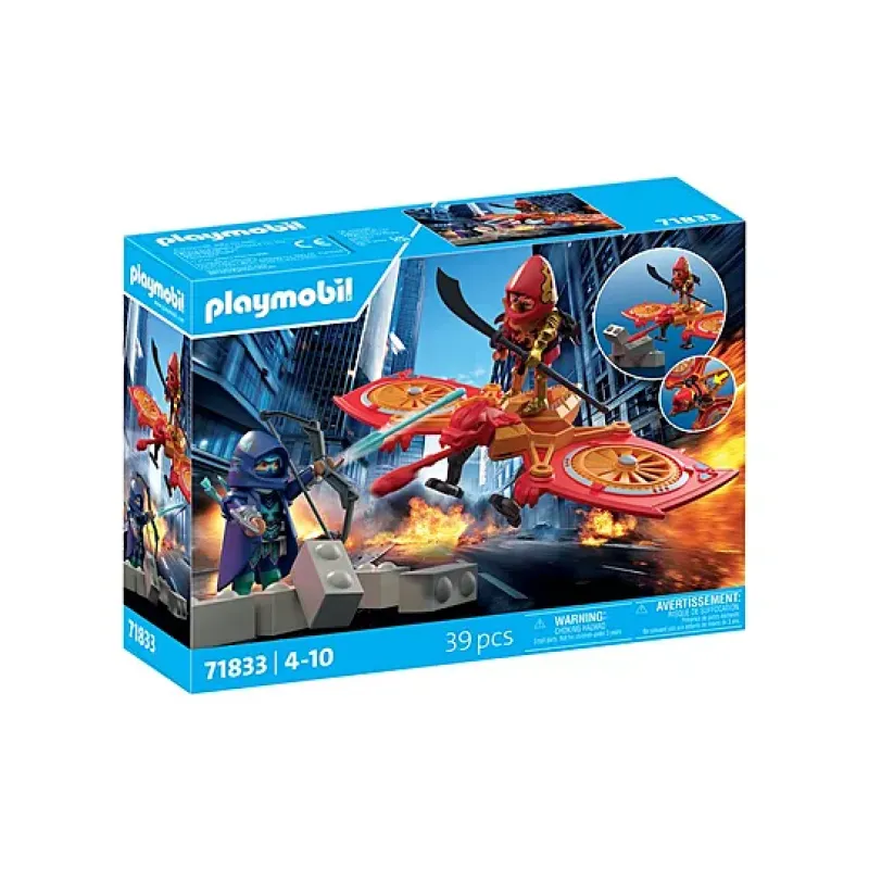 Playmobil Heroes - Επίθεση Με Drone Στον Κακό Νίντζα 71833