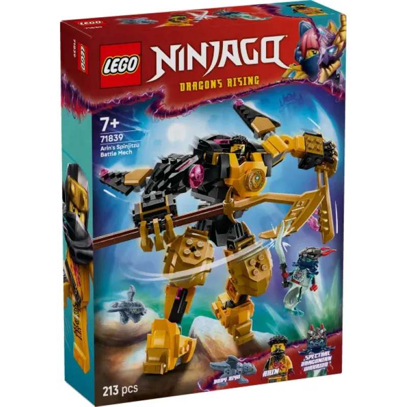 Lego Ninjago - Arin's Spinjitzu Battle Mech 71839