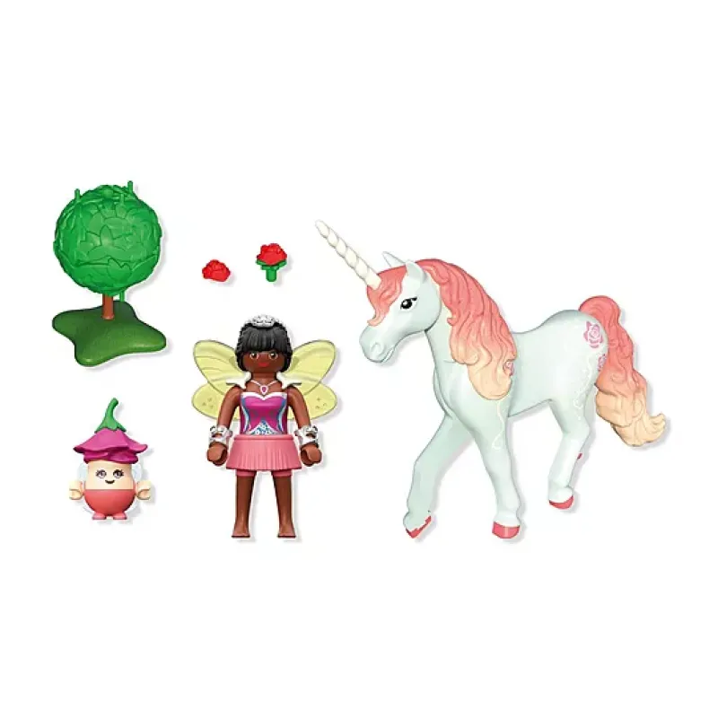 Playmobil Princess Magic - Μονόκερος Με Ροζ Χαίτη 71841