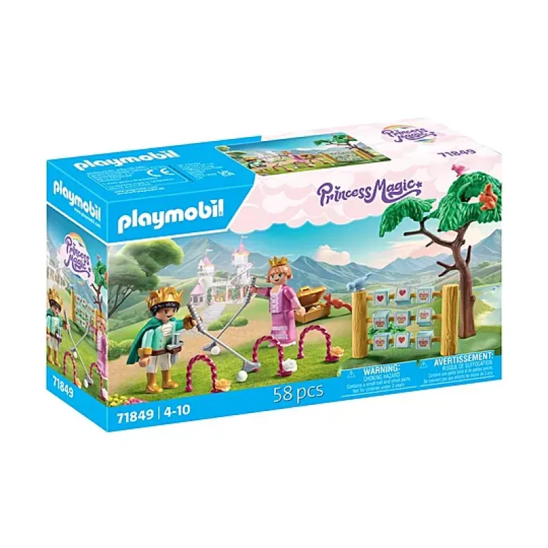 Playmobil Princess Magic - Βασιλικοί Διάδοχοι Με Παιχνίδια Στον Κήπο 71849