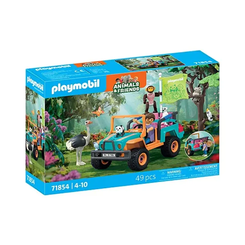 Playmobil Animals & Friends - Όχημα 4x4 71854