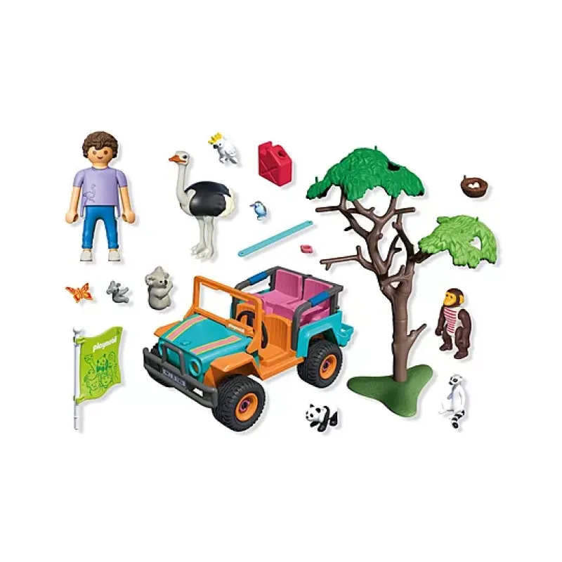 Playmobil Animals & Friends - Όχημα 4x4 71854