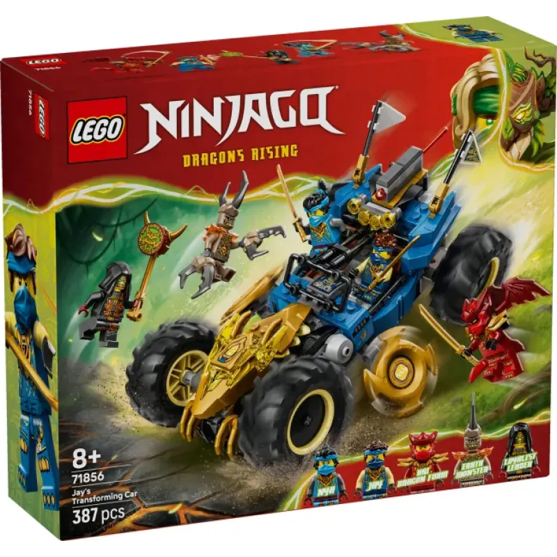 Lego Ninjago - Jay's Transforming Car 71856