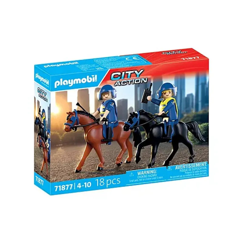 Playmobil City Action - Ιππικό Σώμα Αστυνομίας 71877