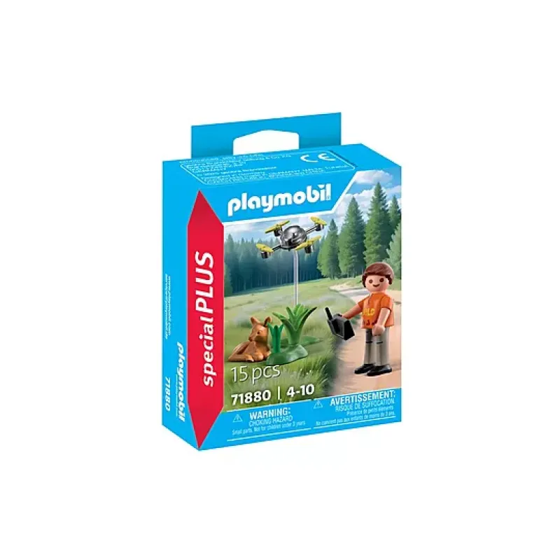 Playmobil Special Plus - Διάσωση Ελαφιού Με Drone 71880