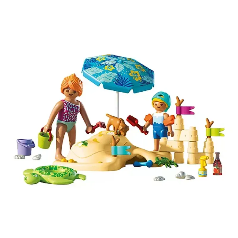 Playmobil My Life - Μαμά Και Παιδάκι Στην Παραλία 71906