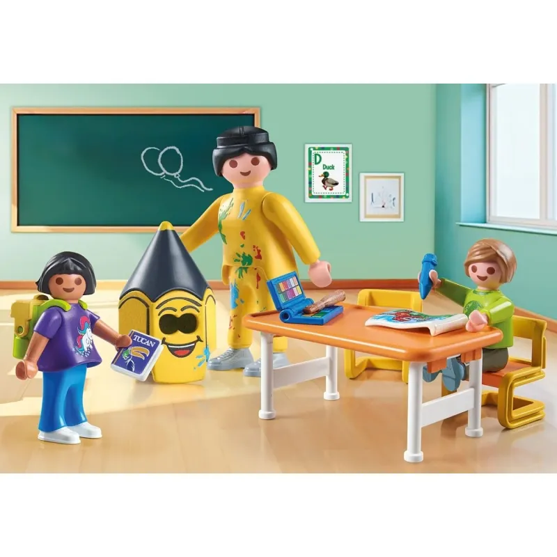 Playmobil Gift Set - Πρώτη Μέρα Στο Νηπιαγωγείο 71965