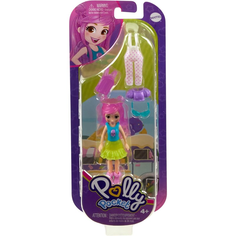 Mattel - Polly Pocket Νέα Κούκλα Με Μόδες Mini Pack, Margot Fashion HRD59 (HNF50)