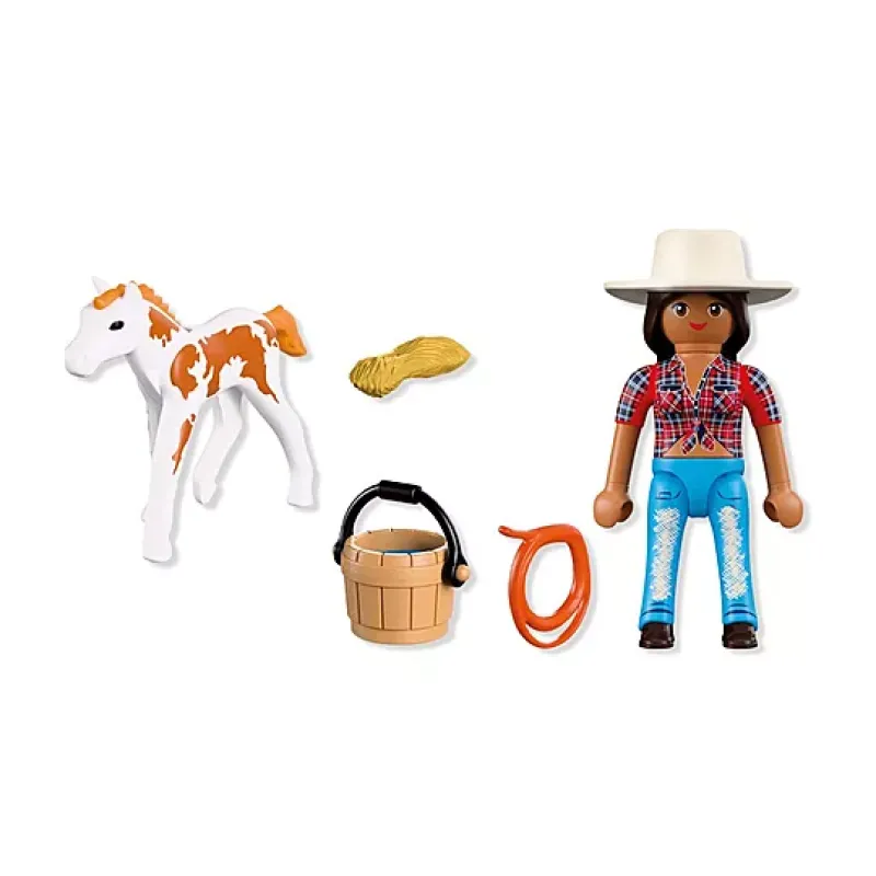Playmobil Duo Pack - Αναβάτρια Και Πουλάρι 72026