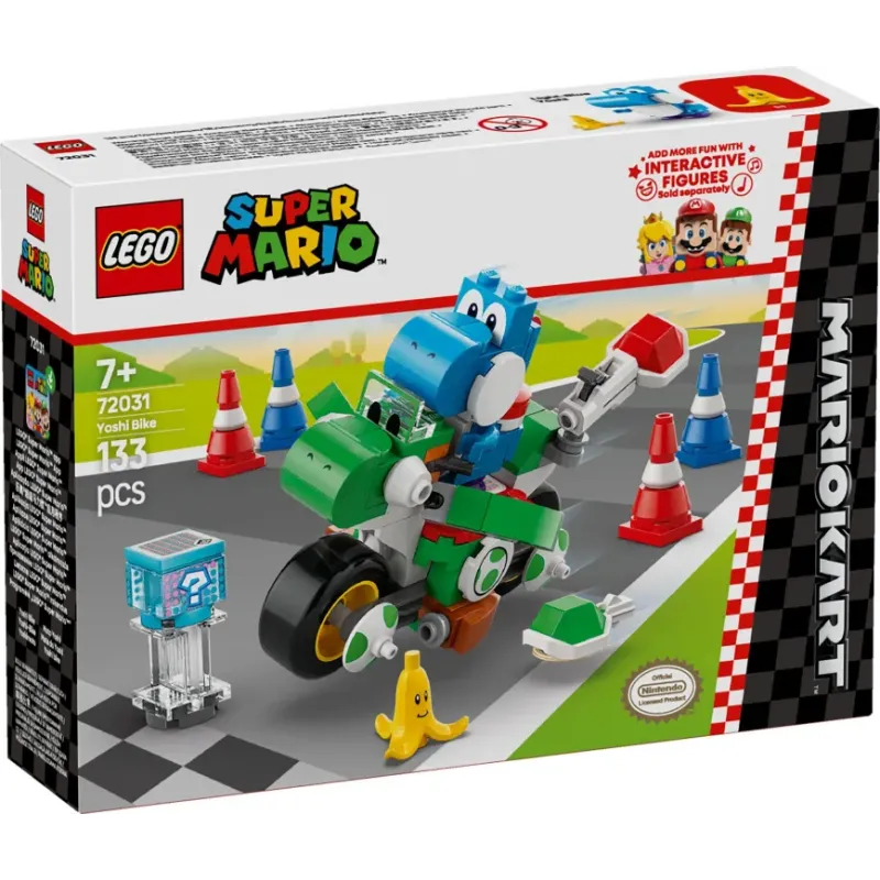 Lego Super Mario - Super Mario Kart-Yoshi Bike 72031