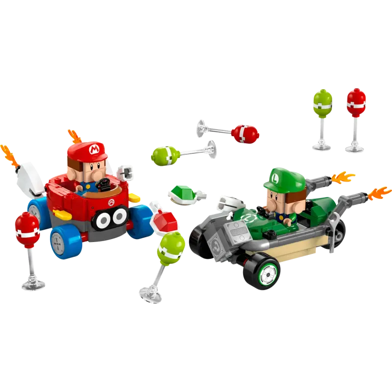 Lego Super Mario - Kart – Kart-Baby Mario vs. Baby Luigi 72034