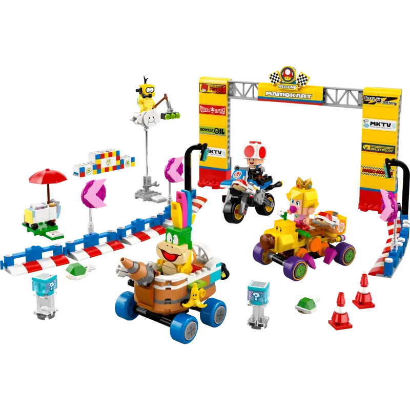 Lego Super Mario - Mario Kart, Baby Peach & Grand Prix Set 72036