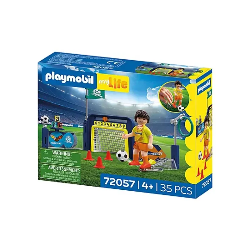 Playmobil City Life - My Life, Σετ Προπόνησης Ποδοσφαίρου 72057
