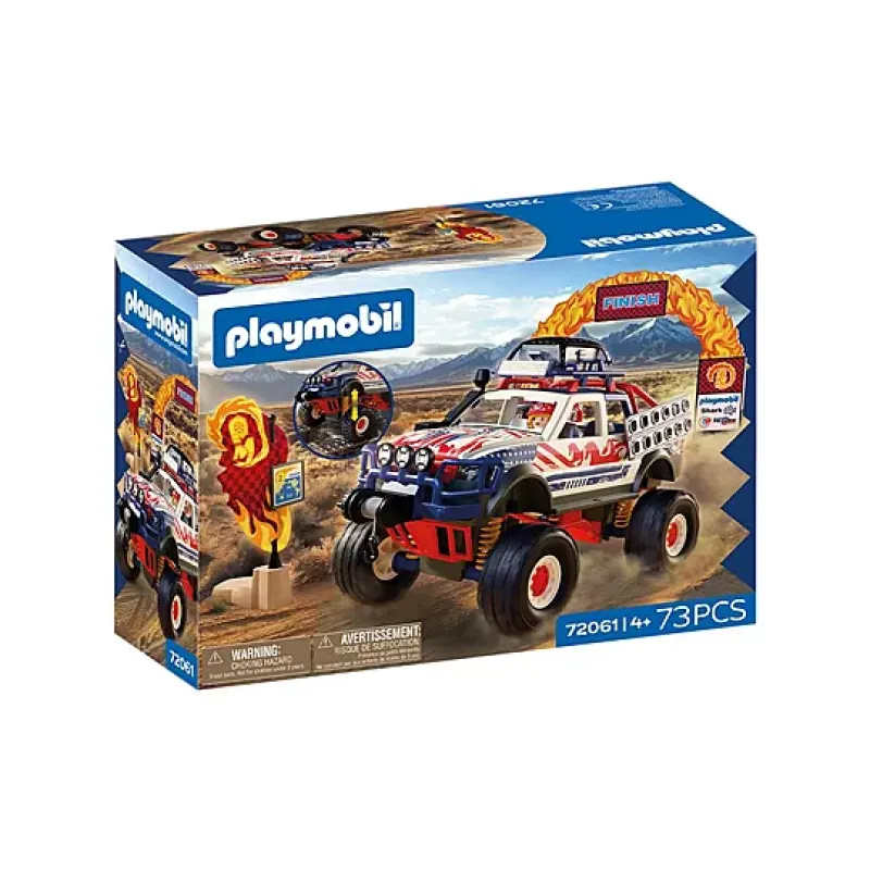 Playmobil Offroad Cars - Φορτηγό 4x4 Παντός Εδάφους 72061