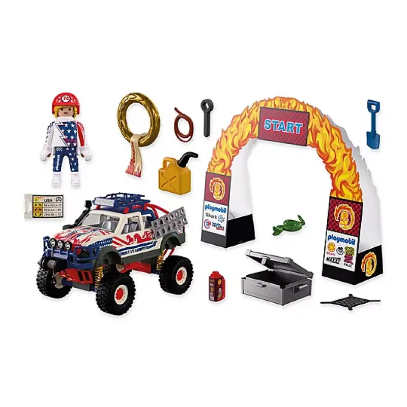 Playmobil Offroad Cars - Φορτηγό 4x4 Παντός Εδάφους 72061
