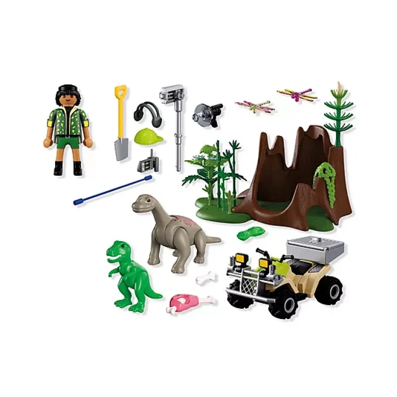 Playmobil Dinos - Εξερεύνηση Στην Κρυψώνα Των Δεινοσαύρων 72069