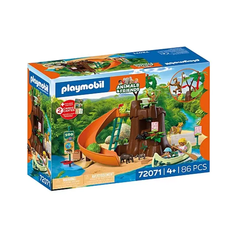 Playmobil Animals & Friends - Διασκεδάζοντας Στο Ζωολογικό Πάρκο 72071