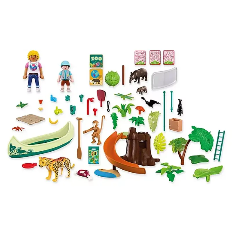 Playmobil Animals & Friends - Διασκεδάζοντας Στο Ζωολογικό Πάρκο 72071