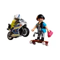 Playmobil City Action - Αστυνομική Καταδίωξη Με Μοτοσικλέτα 72079