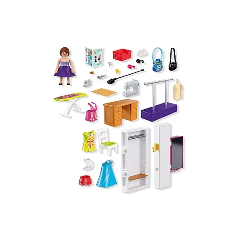 Playmobil City Life - My Life, Ατελιέ Σχεδιάστριας Μόδας 72082