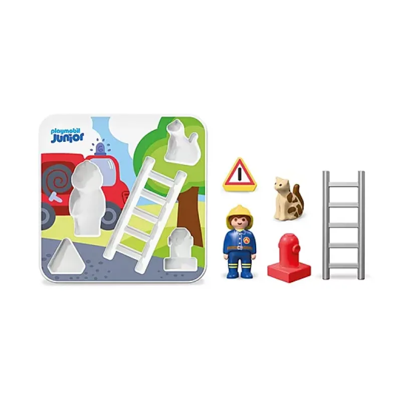 Playmobil Junior - Παζλ Πυροσβεστικής 72088