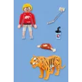 Playmobil Animals & Friends - Τίγρης Και Επισκέπτης Πάρκου 72089