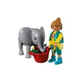 Playmobil Animals & Friends - Μικρός Ελέφαντας Και Φροντιστής 72092