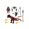 Playmobil Knights - Μαύρος Δράκος Και Ιππότης 72114